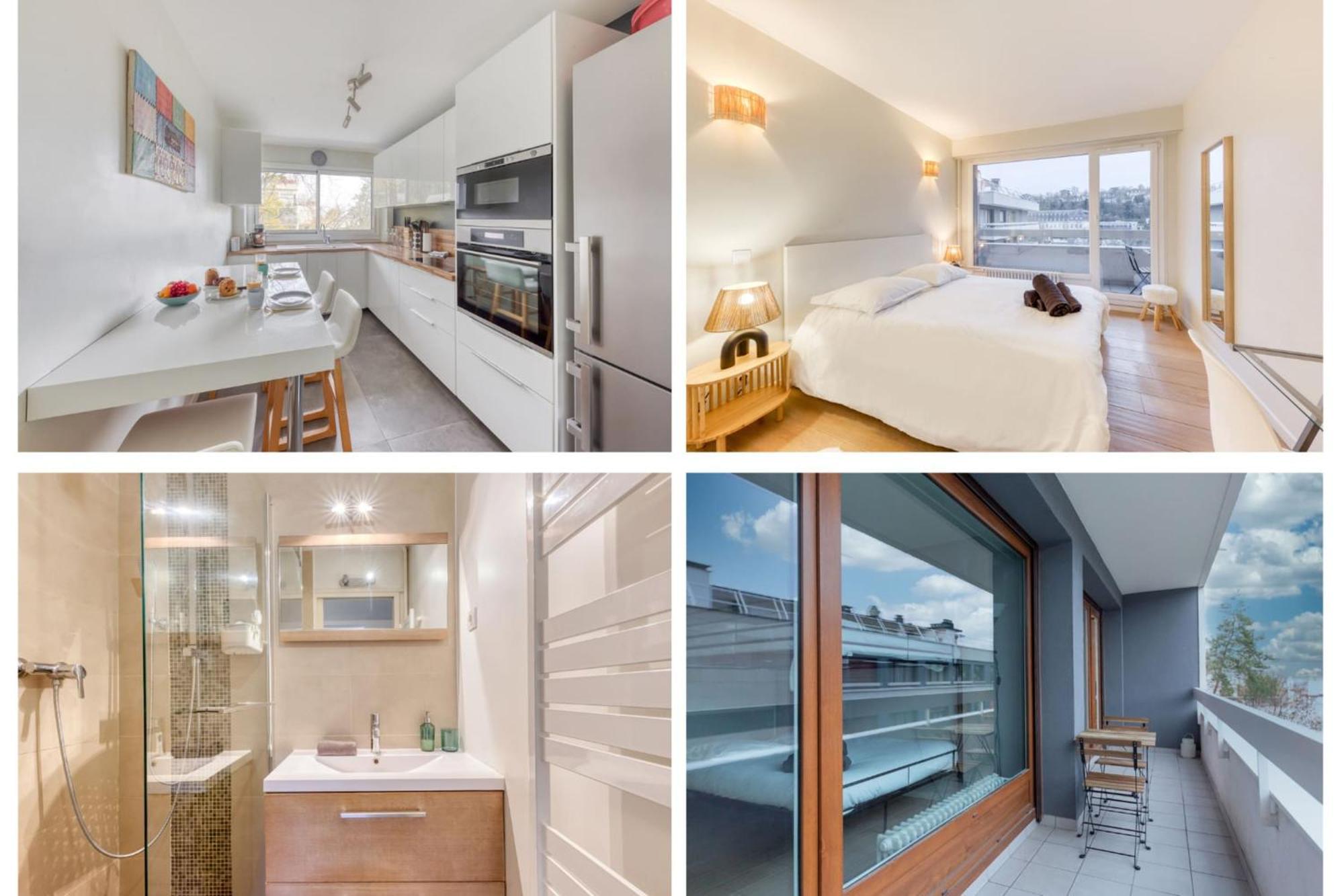 Grand Appartement Spacieux - Proche Paris Sevres Luaran gambar